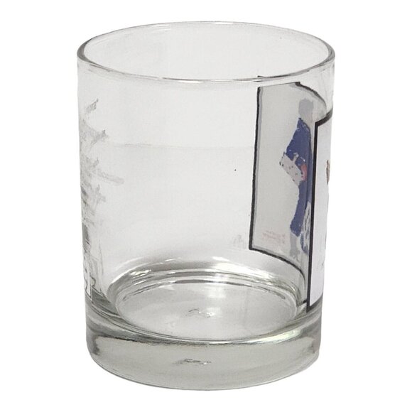 Norman Rockwell 1979 Arby's Pepsi Collector Series Glass Snow Sculpturing 1952 - Picture 4 of 9